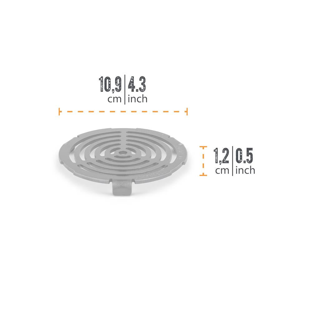 Petromax Atago insert for griddle dimensions - hotboxstoves.co.uk