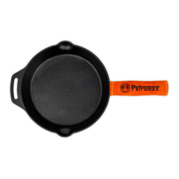 Petromax handle cover together with a pan studio image - hotboxstoves.co.uk