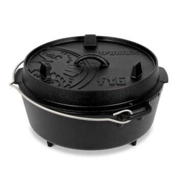 petromax dutch over with legs 5.5L studio image - hotboxstoves.co.uk