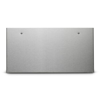 Yoder YS480 stainless shelf sleeve front top - hotboxstoves.co.uk