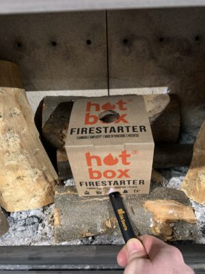 how to start a wood burner