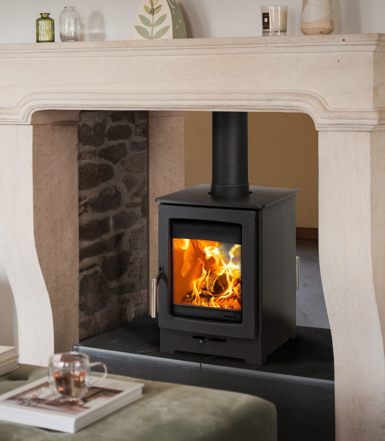Parkray Aspect 4 Double Sided lifestyle 2 - hotboxstoves.co.uk