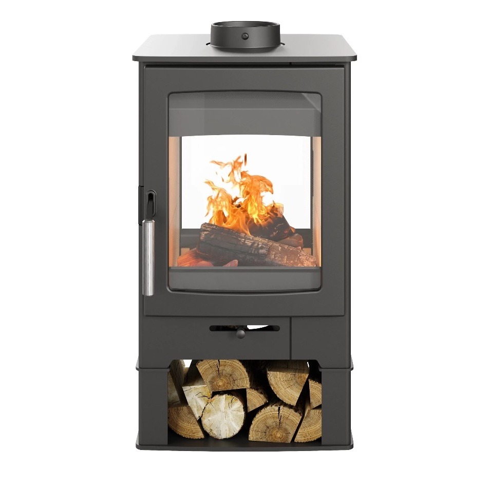 Parkray Aspect 4 Double Sided low stand - hotboxstoves.co.uk