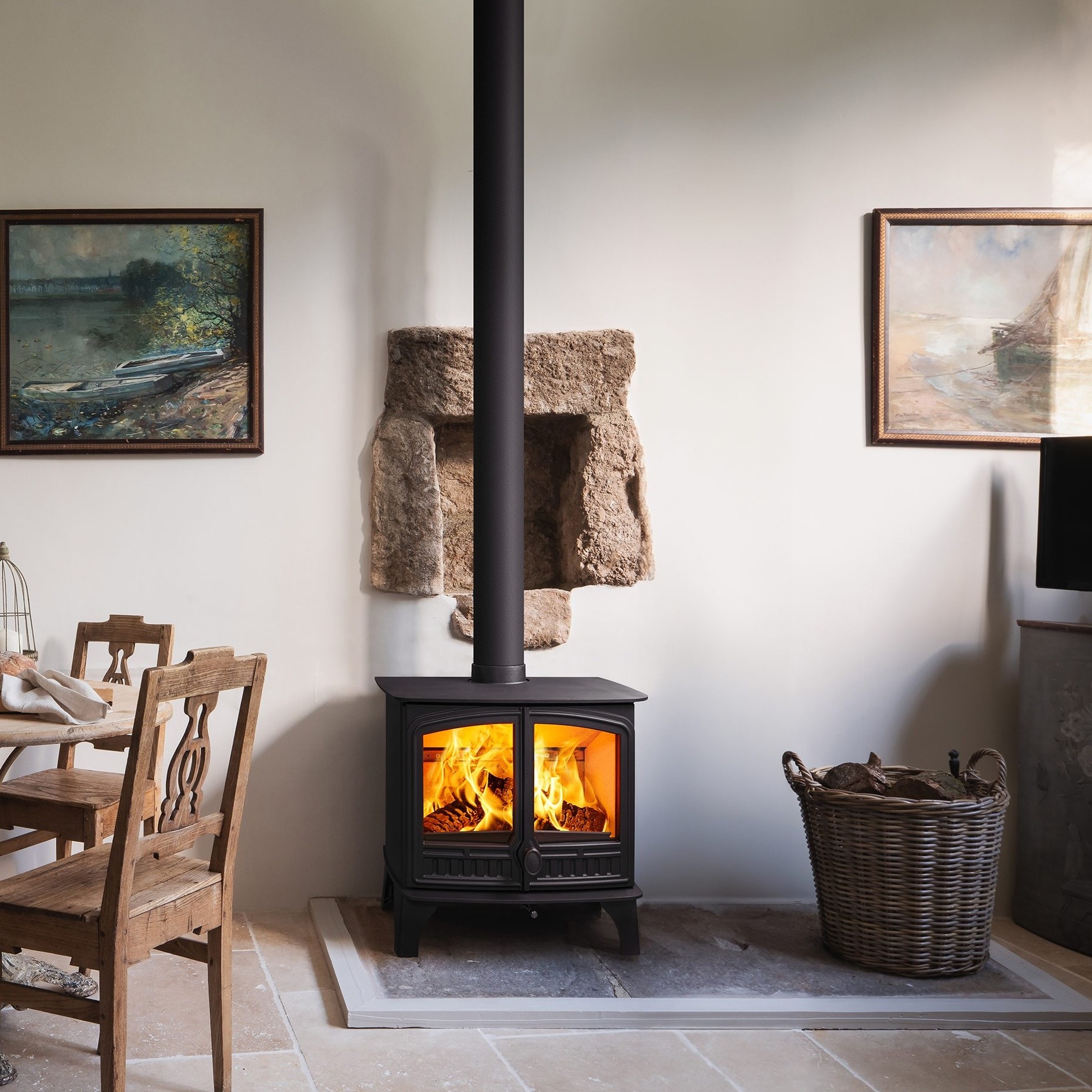 hunter herald 8 lifestyle 2 - hotboxstoves.co.uk