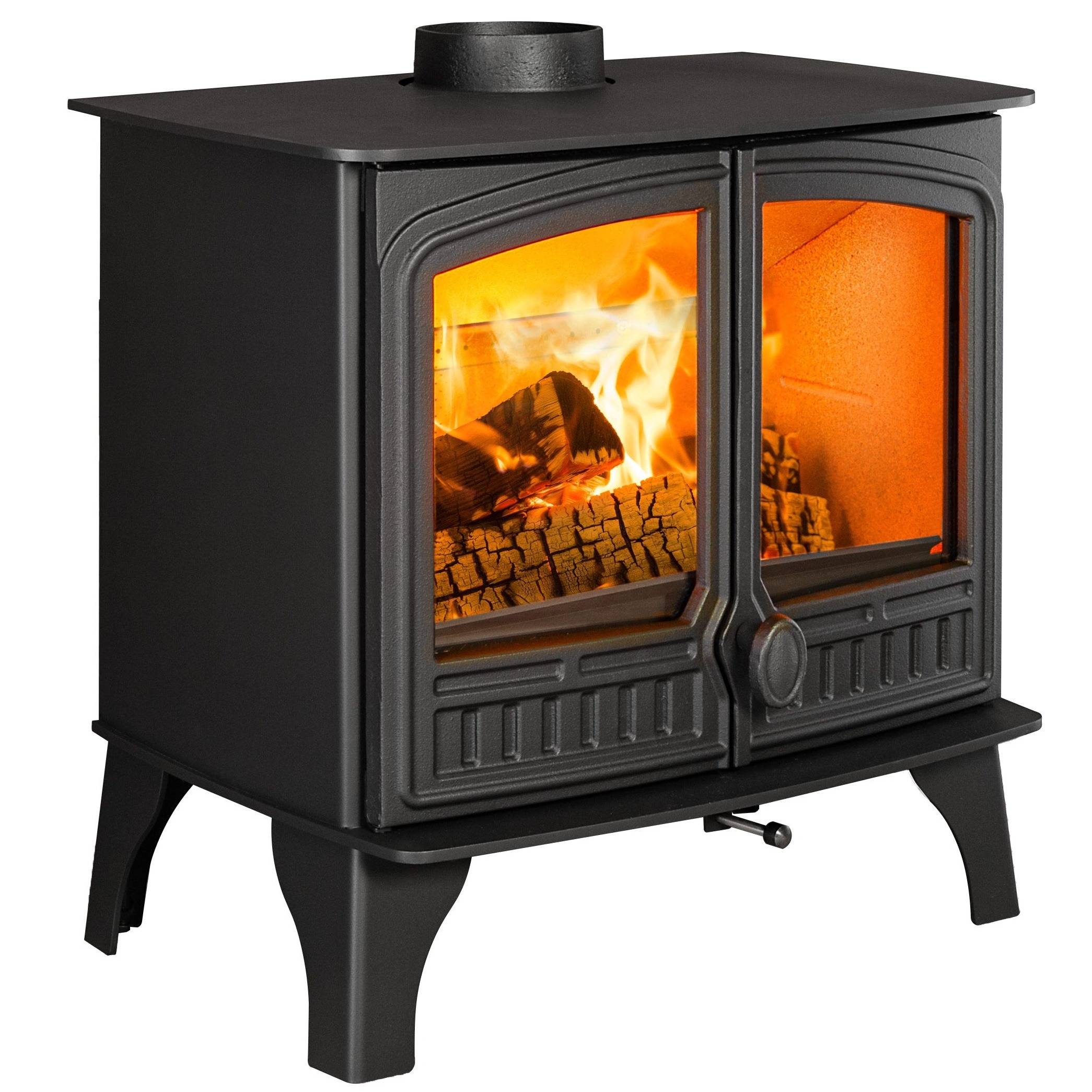 hunter herald 8 side - hotboxstoves.co.uk
