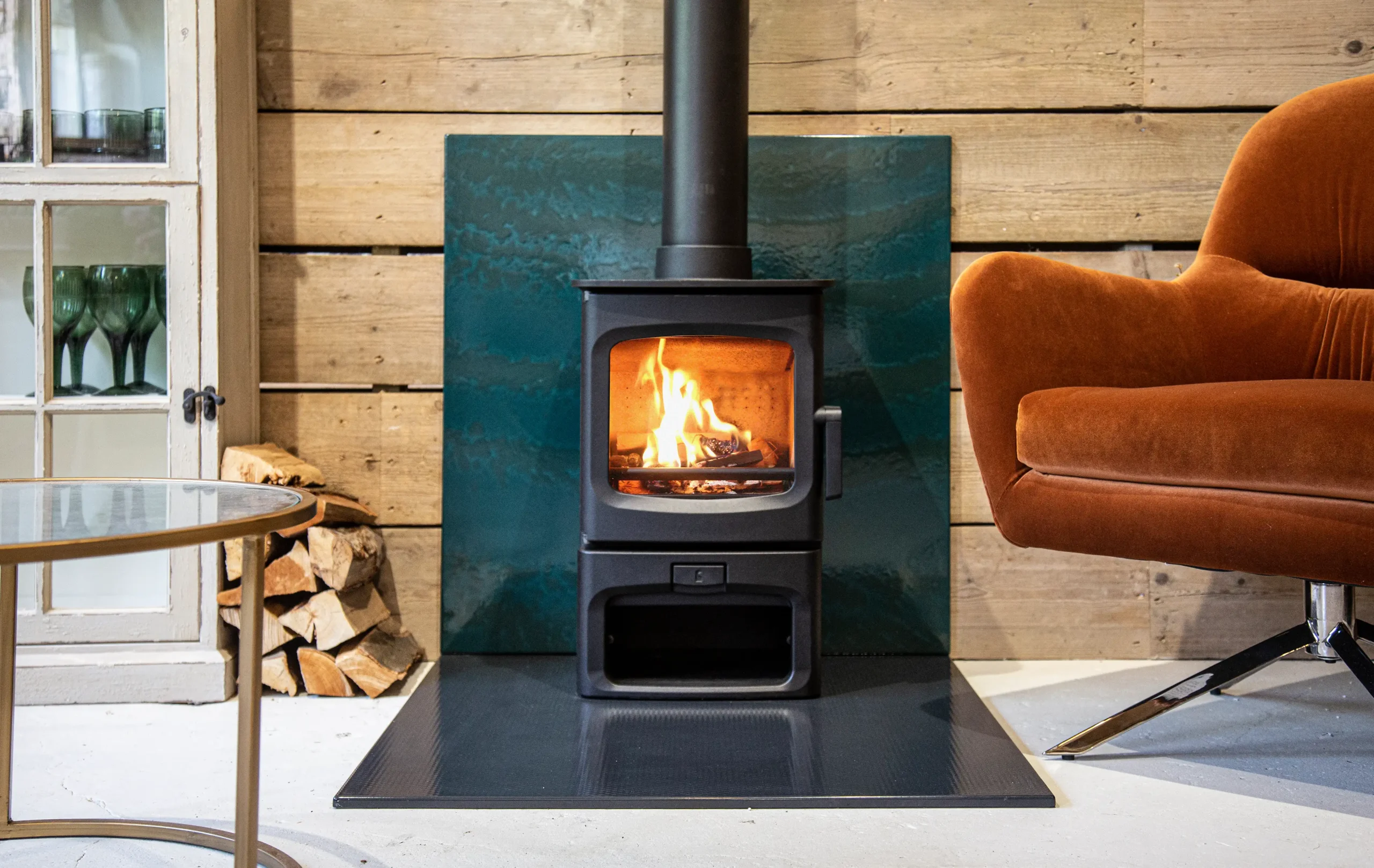 Charnwood Aire Wood Burning Stove - Hot Box Stoves