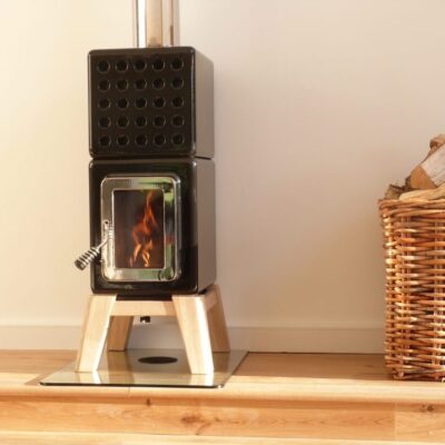 lighting a wood burner