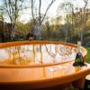 Dutchtub original orange with champagne - hotboxstoves.co.uk